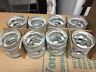 01t-6110-e Ford Hp Flathead Aluminum Domed Pistons Nos