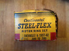 080 089 1937-1942 Chevrolet 6 Cylinder Piston Ring Set Continental Steel Flex