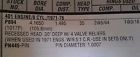 1017p-.030 1017p 030 Nylen Piston Set Of 8 For 71 72 73 74 75 76 Amc Jeep 401 9.5 To 1 415p