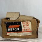13212 - 18815 Repco Set Of Datsun Std Pin Fitted Pistons Rings Pins