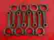 1630396 Mopar Chrysler Desoto Dodge Dpcd Connecting Rods 1956-57 Red Ram Early Hemi Poly 315 325 Vintage Oem