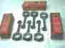 18g.010 Set Of 6 Connecting Rods 1933-1934 Chevrolet Master Federal Mogul 18g 010 837107