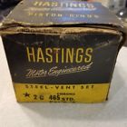 2c465 Hastings Vintage Set Piston Rings Std