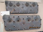 40-6050b-l Ford Pair Engine Heads Flat Head Hole
