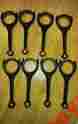 B341 A341 A347 B345 B346 A351 Ford Lot Of 8 1950s Cylinder Connecting Rods P145