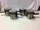 A6110-a1 Bohnalite Vintage Set Model A Ford Aluminum Pistons Used