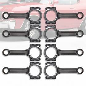 Ar38311 Amoracing Forged 5140 Steel I Beam Connecting Rods 5.700 Inch Fit Chevy Sbc 350 Bush Floating