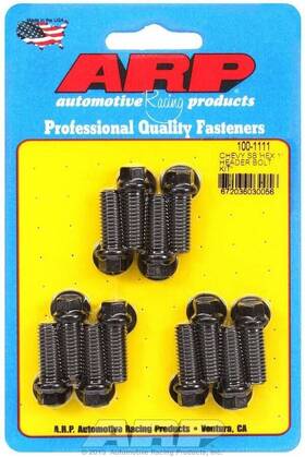 100-1111 Arp Header Bolt Kit - For 6pt. 3/8 X 1.00 Uhl 12