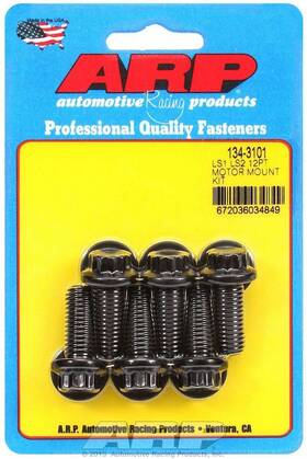134-3101 Arp Motor Mount Bolt Kit Fits 12pt. Ls1/ls2