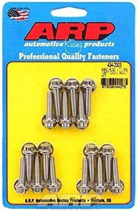 434-2303 Arp Coil Bolt Kit Sb Chevy 6.2l Lt1 Ss 12pt