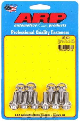 437-3001 Arp For S/s Rear End Cover Bolt Kit - 10-bolt Chevy