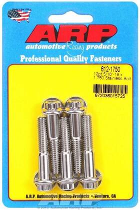 612-1750 Arp - S/s Bolt Kit 12pt. 5 5/16-18 X 1.750