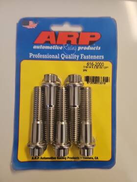 616-2000 Arp S/s Bolt Kit 12pt 5pk 7/16-14 X 2.000 A21