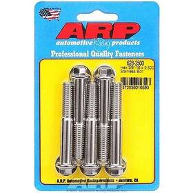 623-2500 Arp - S/s Bolt Kit 6pt. 5 3/8-16 X 2.500