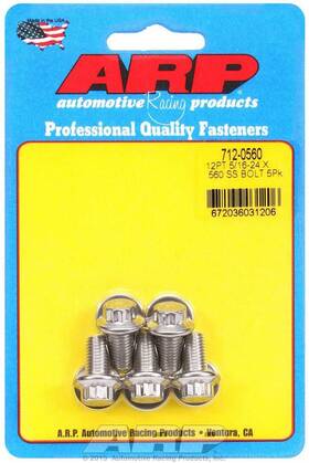 712-0560 Arp - S/s Bolt Kit 12pt. 5 5/16-24 X .560