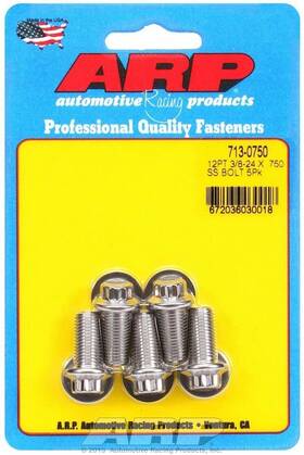 713-0750 Arp - S/s Bolt Kit 12pt. 5 3/8-24 X .750