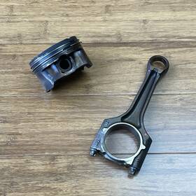 06na82420 Audi 2018 2019 2020 - 2024 A5 F5 Piston And Connecting Rod 10k Miles Oem
