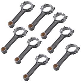 5r4b6l Bfo Performance Connecting Rods 6.000 Inch For Chevy Small Block 350 I-beam 5140 8pcs