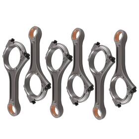 6iwqsi Bfo 6pcs Connecting Rod Kit For Jeep Grand Cherokee Ram 1500 3.0l V6 Diesel 14-18