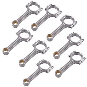 8dskh5 Bfo I Beam 5140 Connecting Rods Set 5.700 Inch 2.100 .927 Con For Chevy Sbc 350