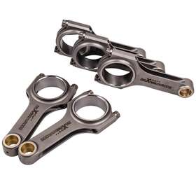 C0e8ix Bfo 4340 Forged Steel H-beam Connecting Rods For Audi Rs2 2.2l Turbo 5cyl 5pcs/set