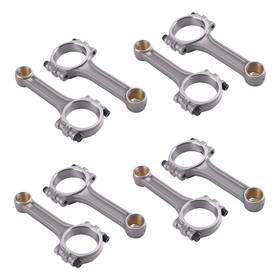 E8039r Bfo 5.700ftft .927 Inch 2.100 I-beam 5140 Connecting Rods For Sbc Chevy 350 Bushed