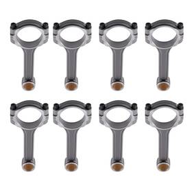 Ebx1ta Bfo 6.000 Inch 2.100 .927 Racing I-beam Connecting Rods Set For Chevy Sbc 350 5140