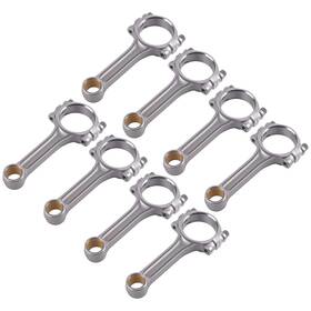 G1byim Bfo Engine Con Rods For Chevy Small Block 350 1967-2003 5.7 Inch I-beam 500hp 6000rpm