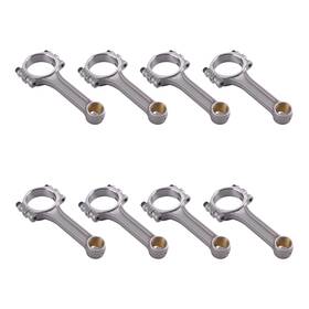 G8mlo2 Bfo I Beam 5.700 Inch 2.100 .927 Engine Connecting Rods For Chevy Sbc 350 Bronze Bush