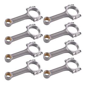 Hedt7b Bfo 5.700ftft .927 Inch 2.100 I-beam 5140 Connecting Rods For Sbc Chevy 350 Bushed