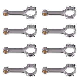 Oe43kv Bfo 5.700 Inch 2.100 .927 I-beam 5140 Connecting Rods For Sbc Chevy 350 500hp Rated