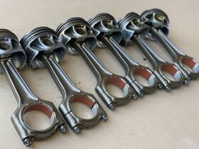 11248623419 Bmw 430i 340i B58 6-cyl Piston And Connecting Rod Set Of 6 Oem