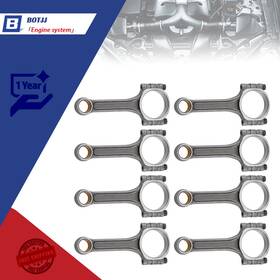Bt81504b Botjj 5.700 Inch 2.100 .927 Forged 5140 Connecting Rods Set For Chevy Sbc 350 1967-03