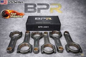 Bpr-2001 Bpr 941324415597 2jz Ge/gte Forged Iq-beam Connecting Rods Toyota Supra Is300 Gs300 Sc300