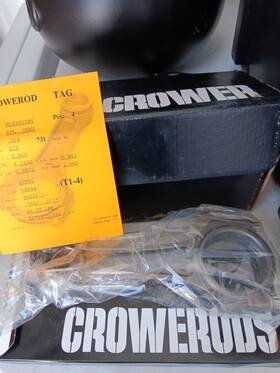 Ml93912b5-4 Brian Crower Max Light Connecting Rods Part #
