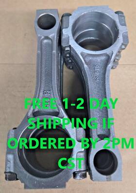 1645196 Cadillac 8x Oem Connecting Rods Gm 4.1 252 4.5 273 82-89 # 875
