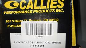 U16730 Callies Ultra Enforcer I Beam Rods 150mm