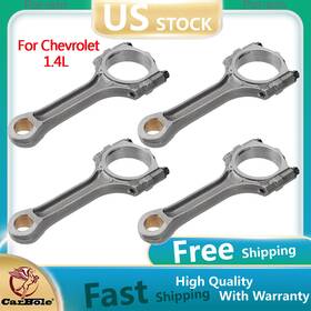 55571047 Carbole 4x Connecting Rods Fo 12-16 Chevrolet Cruze Sonic Trax Encore Cadillac Elr 1.4l