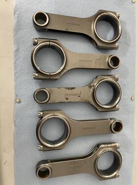 Scr4236 Carrillo Hd Pro-h 3/8 Carr Bolt Connecting Rods 2jz Gte Supra Lexus 5