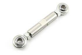 Cfr Performance Hz-4308-pol Polished Stainless Steel 2.5 Inch Adjust Tension Rod Universal For Chevy