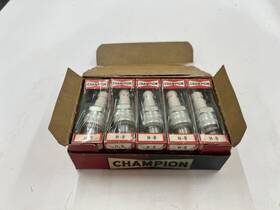 R43tsx Champion Vintage Spark Plugs Lot Of 10 H-8 Nos New In Original Box