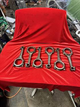 3836671 Chevrolet 1954-1962 235 Set 6 Connecting Rods 1955 1957 1958 1959 1960