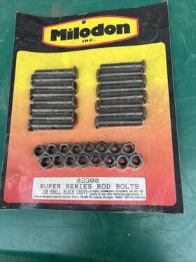 82300 Chevrolet Milodon Connecting Rod Bolts Small Block 350