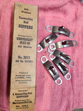 1933 Chevrolet M909 1934 1935 1936 -gm Connecting Rod Dippers Nos Part
