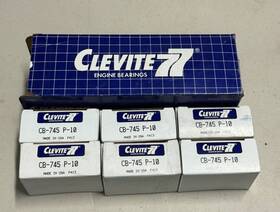 Clevite Cb-745 6 Rod Bearing Set For Chevy 302 327 .010 Inch Under Crankshaft P-10