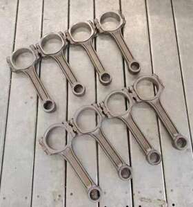 Cncm9815cr Cncrsr I Beam 6.000 Inch 2.100 .927 Press Fit 5140 Connecting Rods Fits Chevy Sbc 350