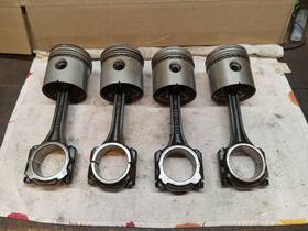 F163a-408 Continental F227d-600 F163 Pistons And Connecting Rods F227d 600 Miller Big 40