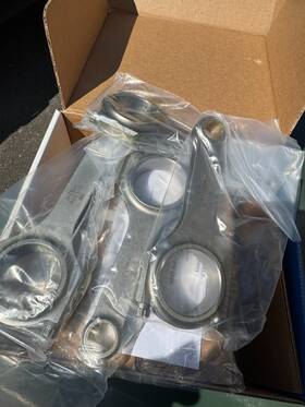 Eagle Bhp Mcen8574 Forged H Beam Connecting Rod Set Mcenft8574