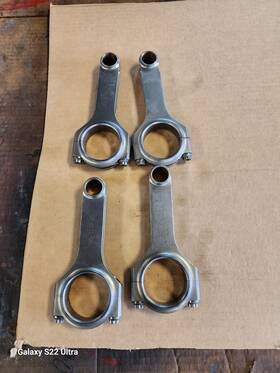 Crs-5700-b3 Eagle Crs5700b3 H-beam Connecting Rods Set Of 8 Used