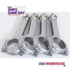 Crs59045d3d Eagle Crs5945d3d Set Of 4 Mopar 2.4l Srt4 4340 Forged H-beam Rods 5.945 Perform